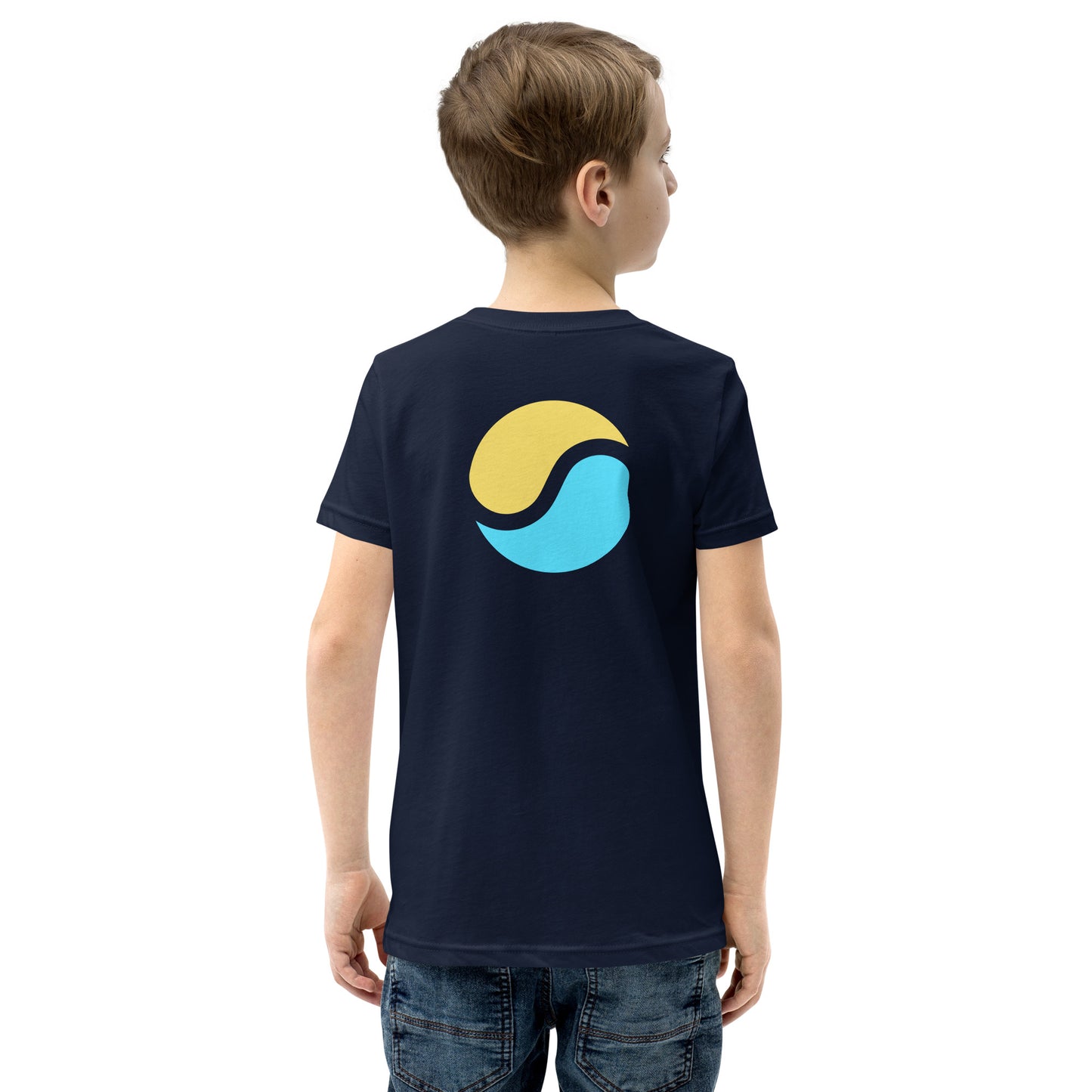 Youth "Basic Stitch" Tee Navy