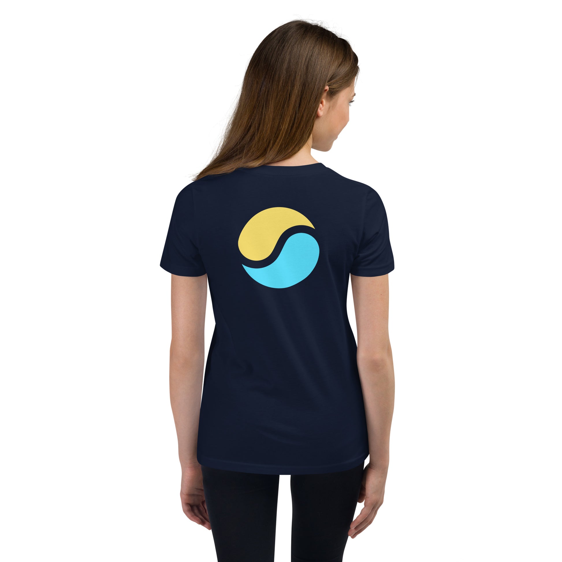 Youth "Basic Stitch" Tee Navy