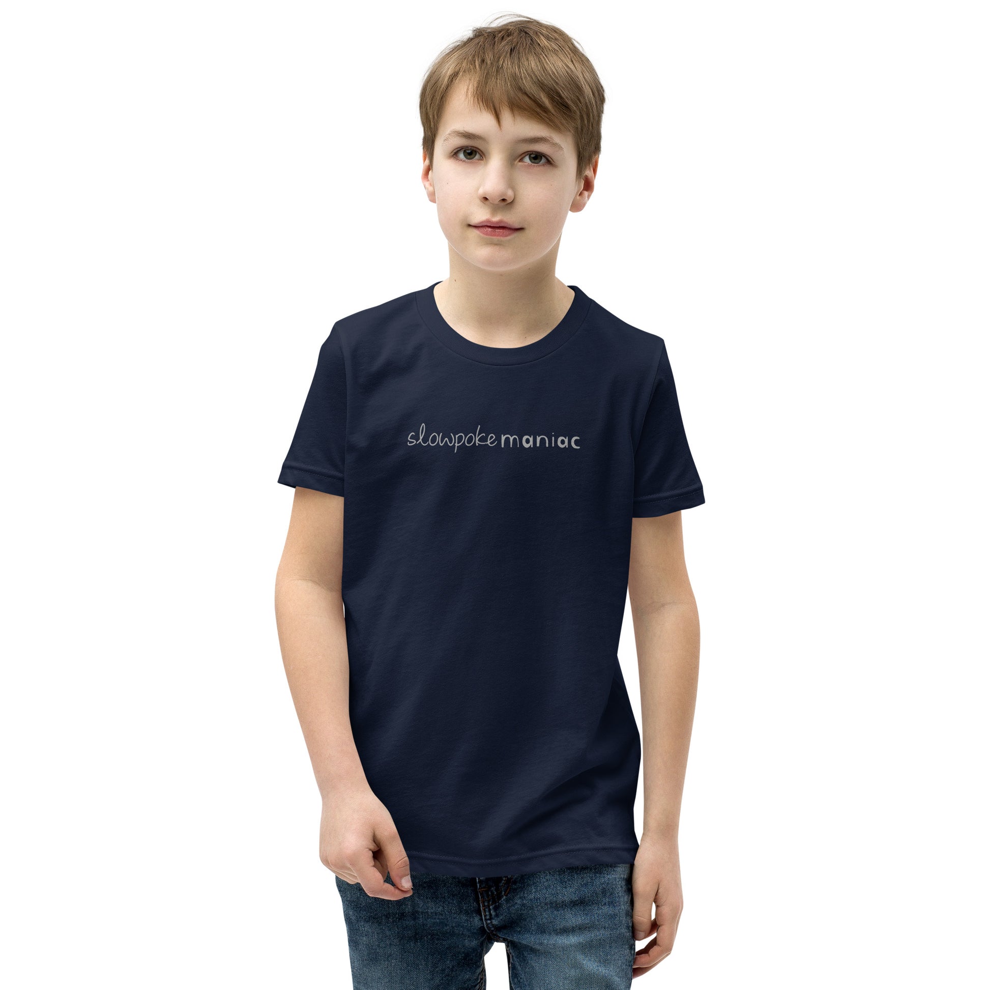 Youth "Basic Stitch" Tee Navy