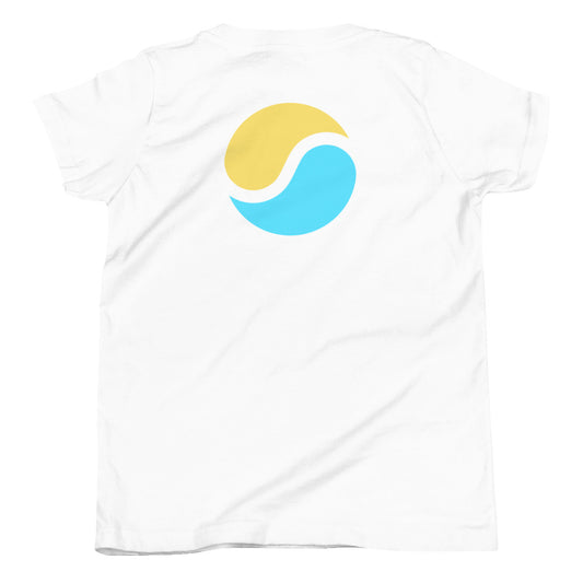Youth "Basic Stitch" Tee White