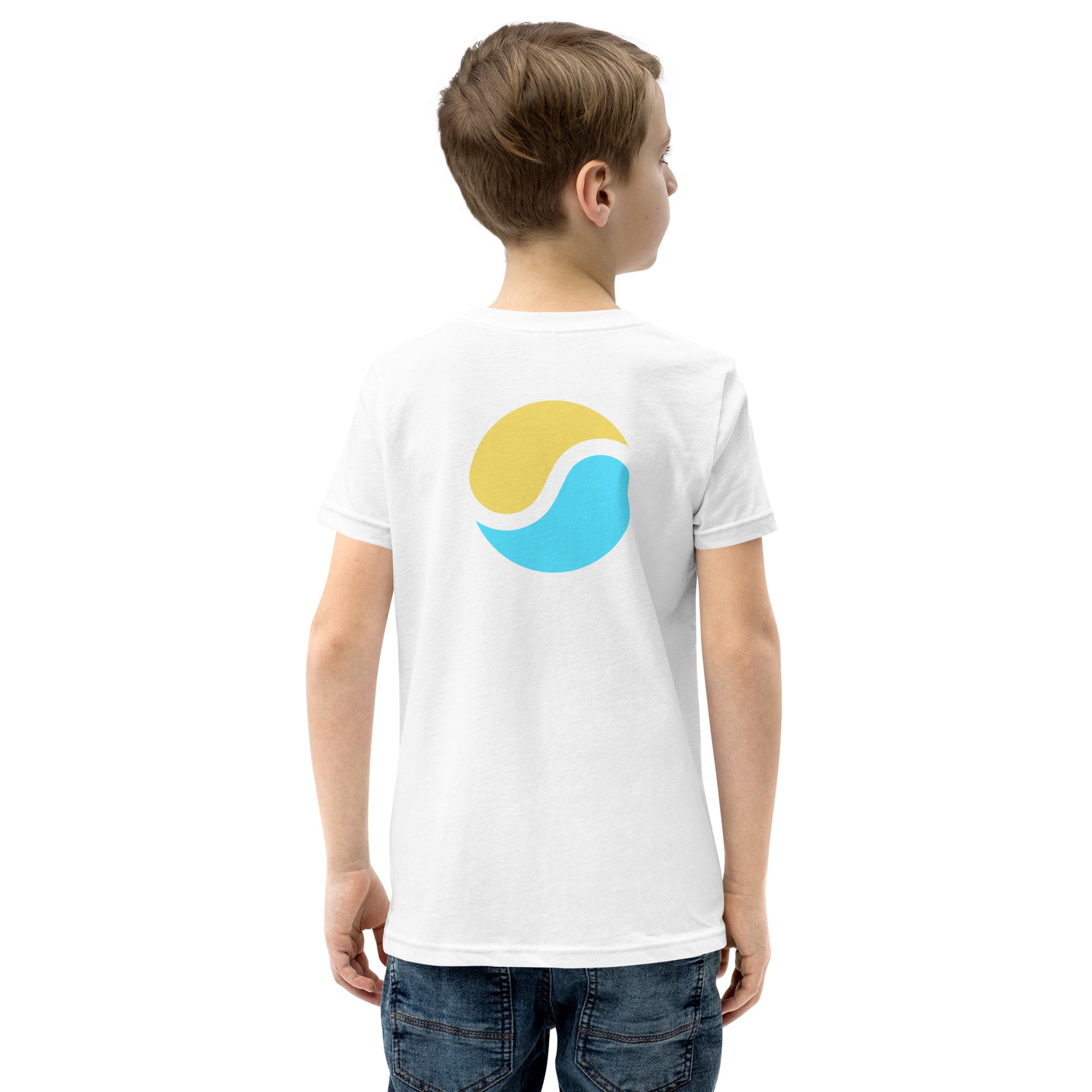 Youth "Basic Stitch" Tee White