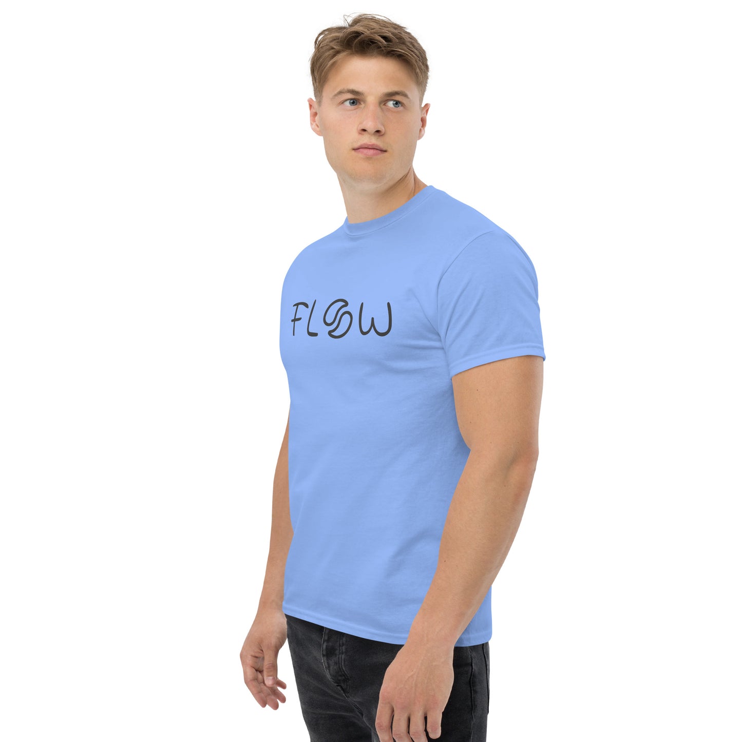 Men's Flow Tee Carolina Blue