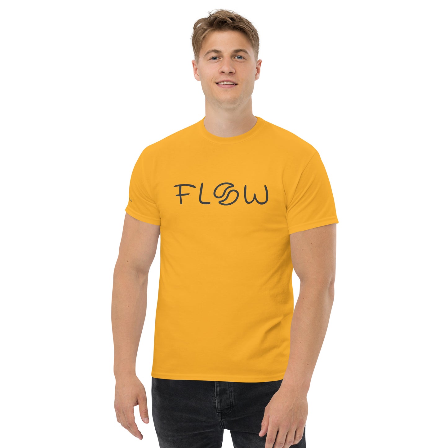 Men's Flow Tee Gold