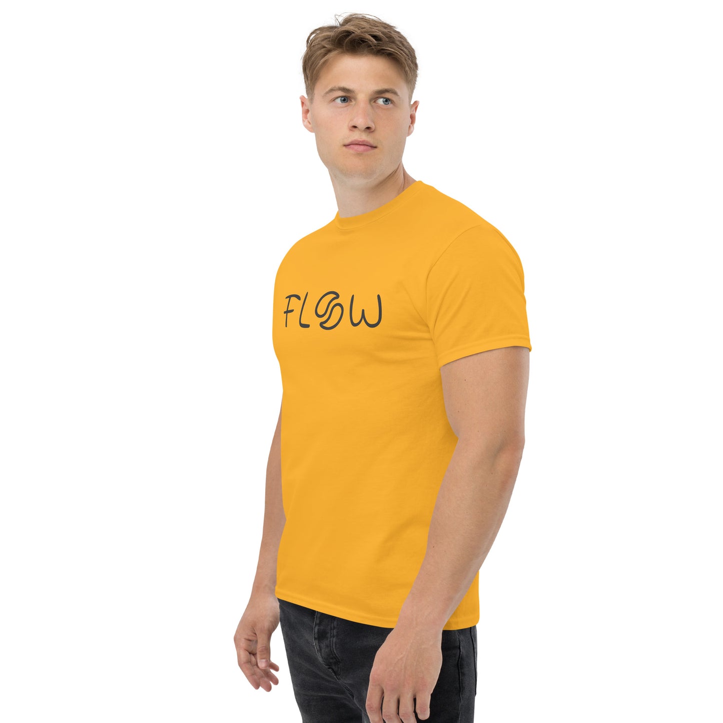 Men's Flow Tee Gold