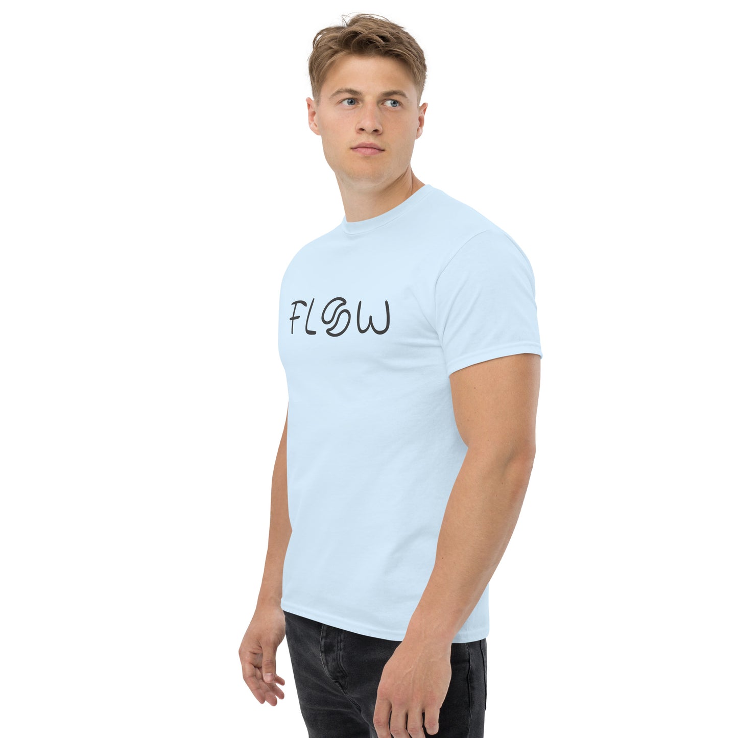 Men's Flow Tee Light Blue