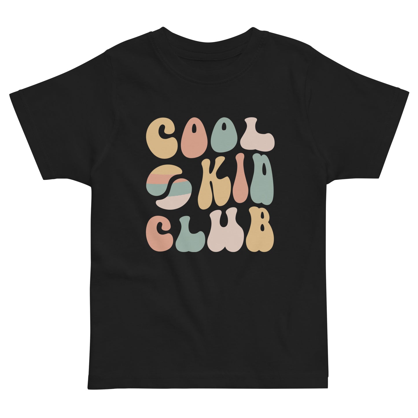 Cool Kid Club Tee (Toddler) Black