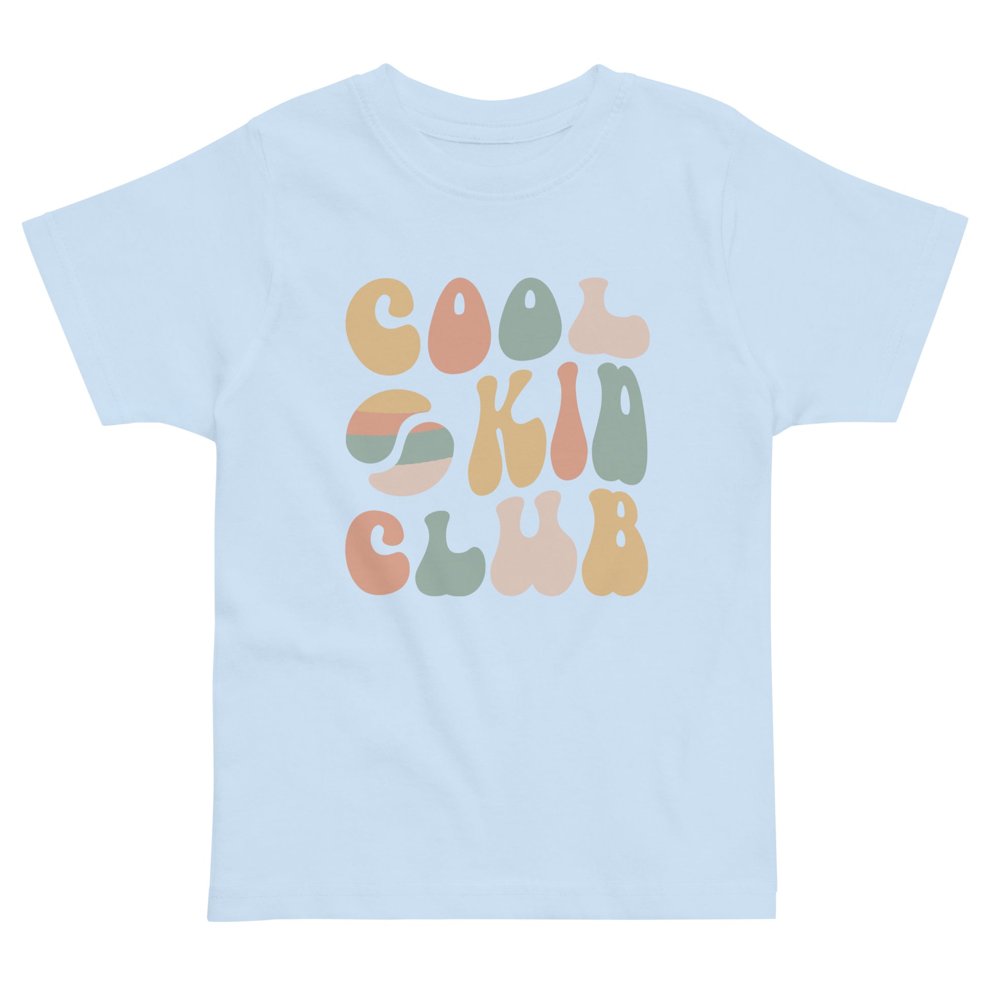 Cool Kid Club Tee (Toddler) Light Blue