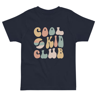Cool Kid Club Tee (Toddler) Navy