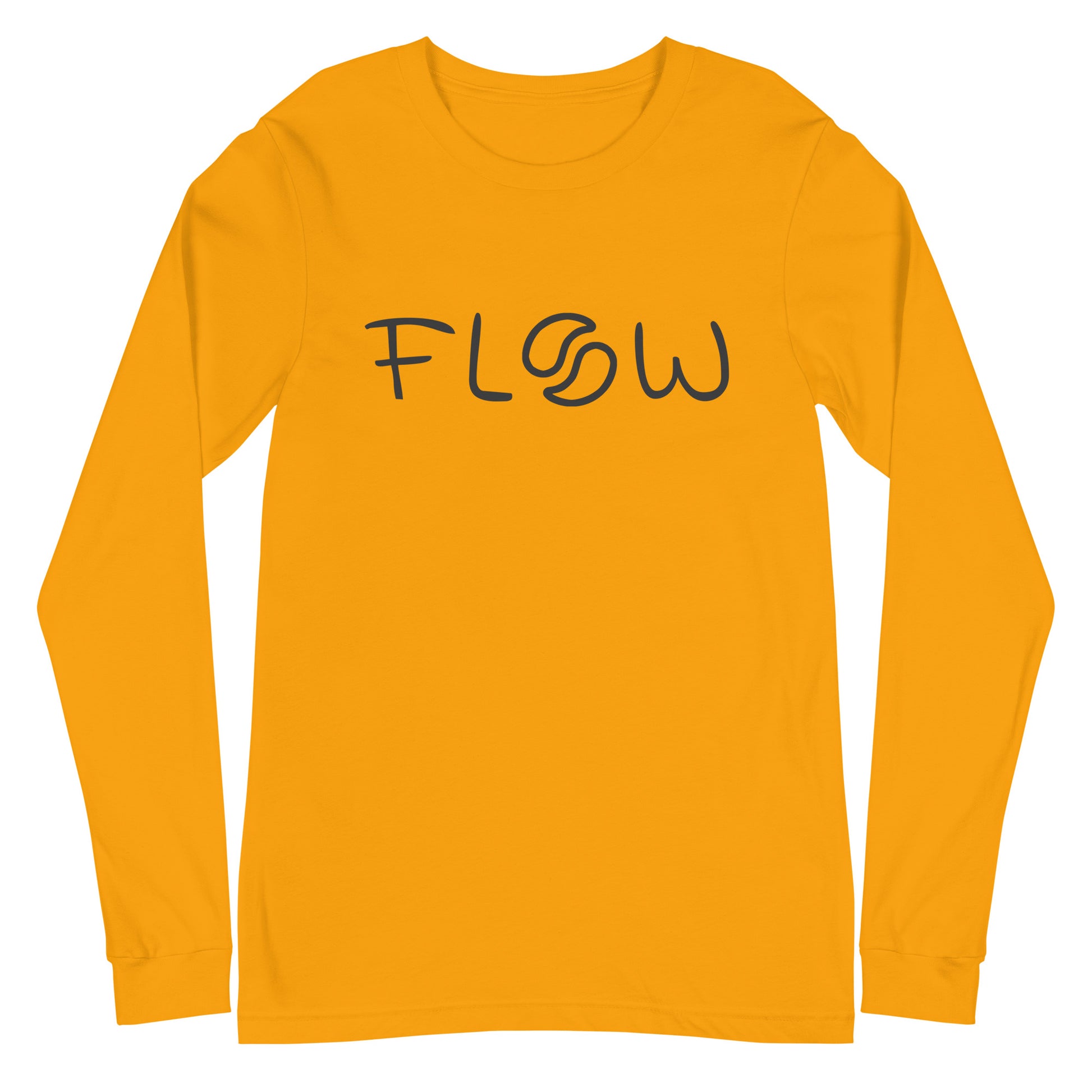 Flow Long-Sleeve Tee Gold