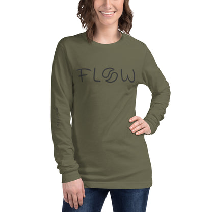 Flow Long-Sleeve Tee Military Green