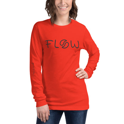 Flow Long-Sleeve Tee Poppy