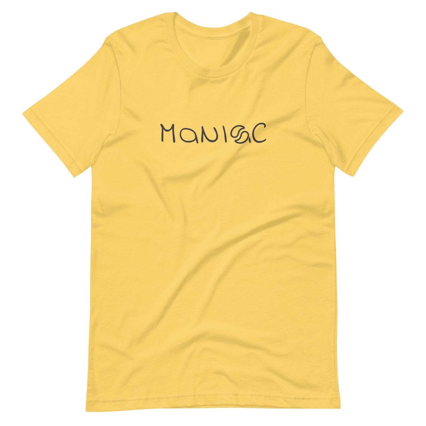 Team Maniac Tee Yellow