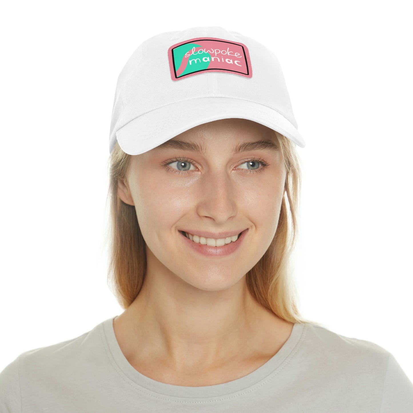 Miami Vibes Cap White / Pink patch Rectangle One size