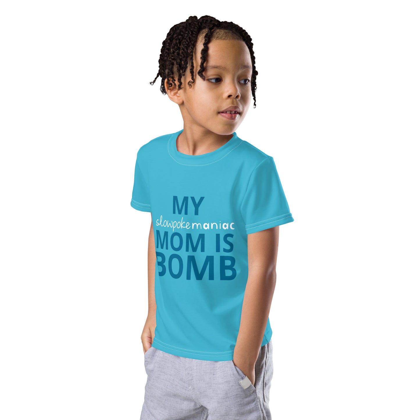 "Mom is Bomb" Crew Neck Tee