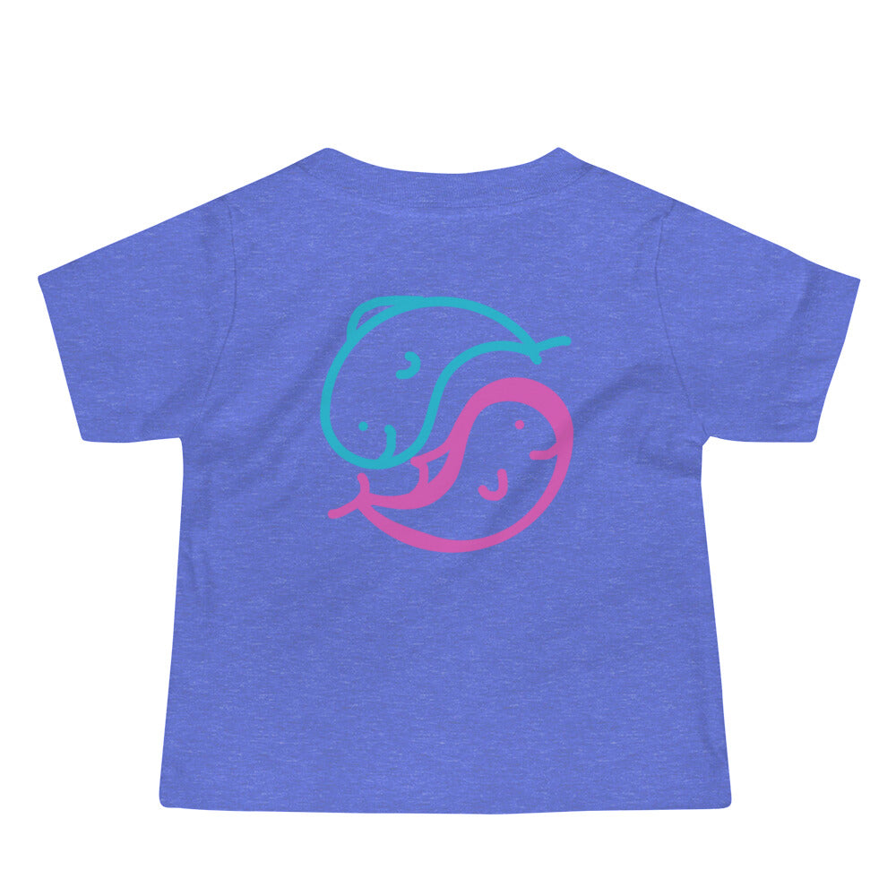 Super-Slowpoke Tee Heather Columbia Blue