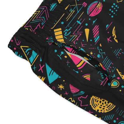 Space Hieroglyphic Trunks Black