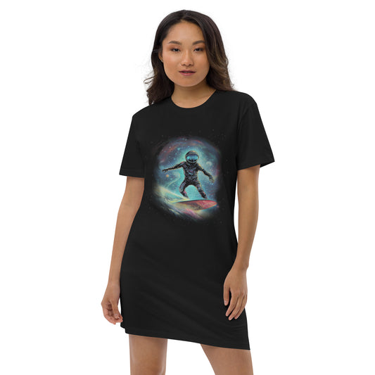 Milky Wave T-shirt Dress