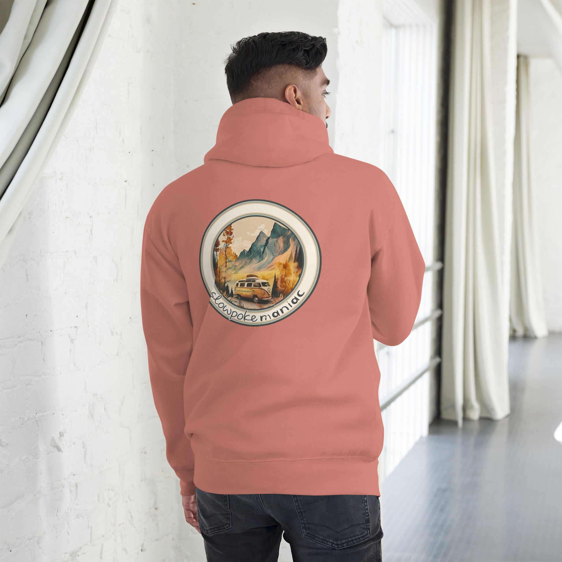 VanLife Nomad Hoodie Dusty Rose