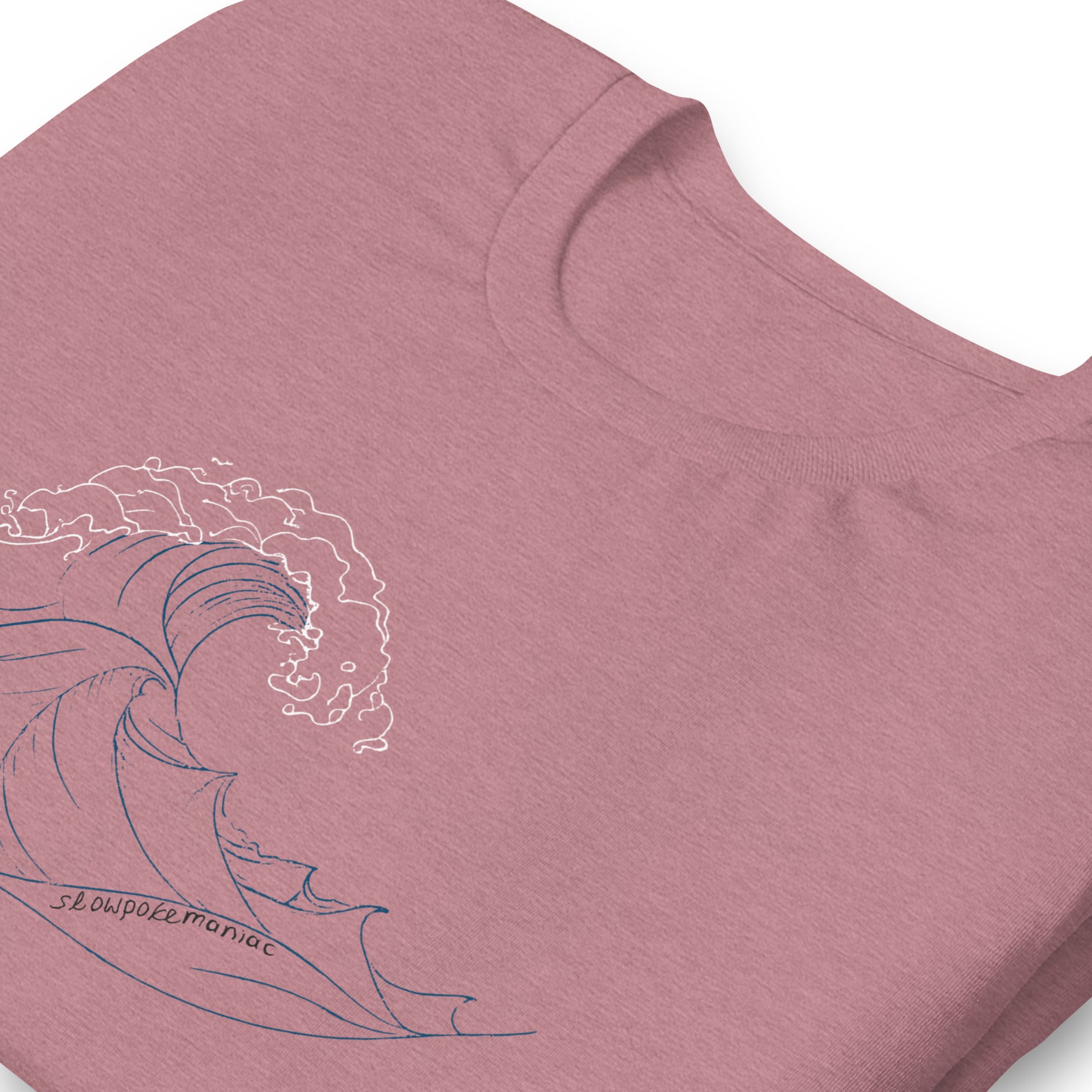 One Wave Tee Heather Orchid