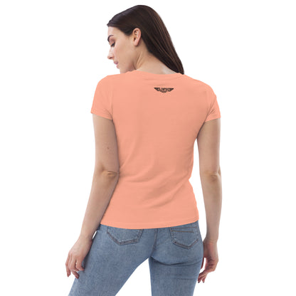 Top Dog Fitted Tee (Women) Rose Clay