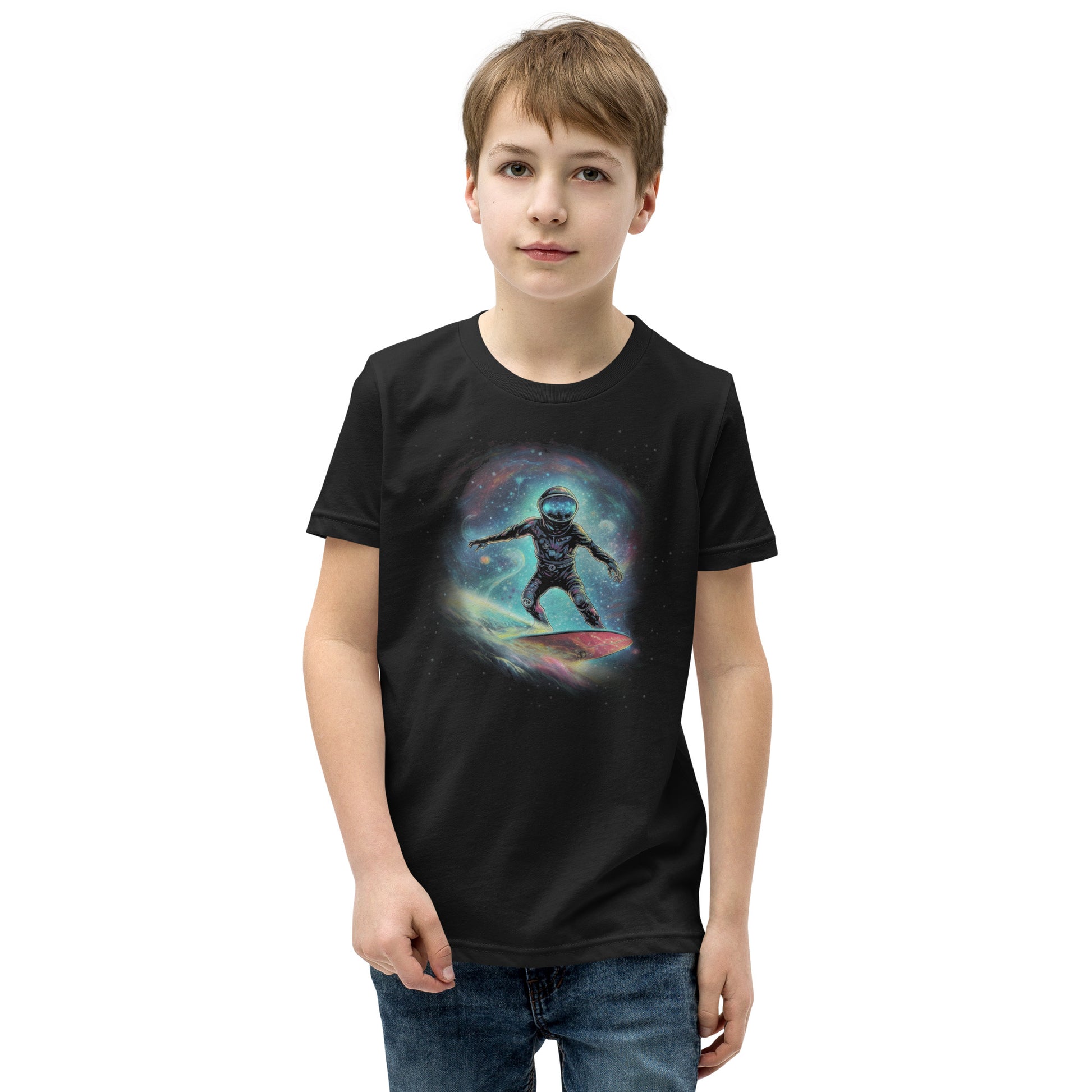 Youth Milky Wave T-Shirt Black