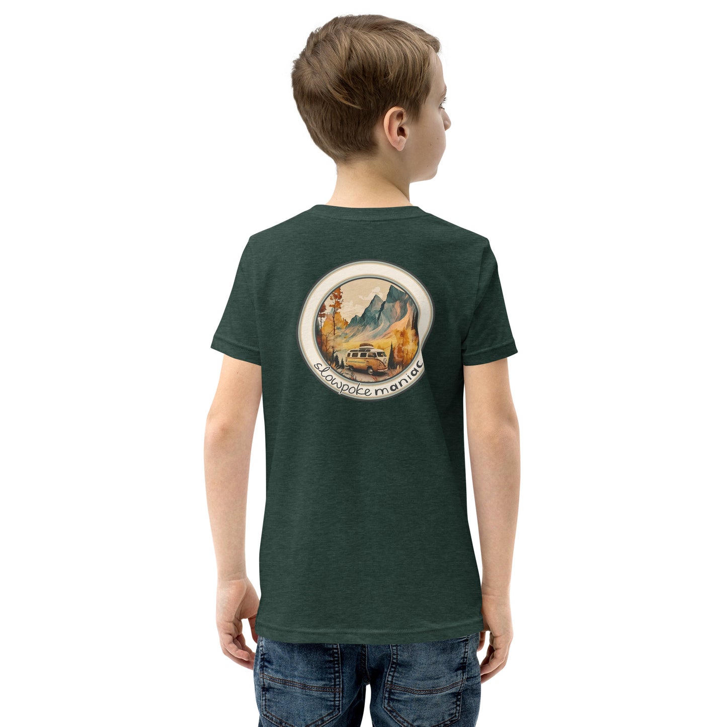 Youth VanLife T-Shirt Heather Forest